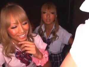 Best Japanese whore Rio Sakura, Runa Anzai, Mana Izumi in Horny Group Sex, POV JAV clip
