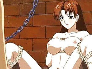 Gefesselt nackt anime girl Anime Porn