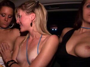 orlando party girls partying naked in a random parking lot
